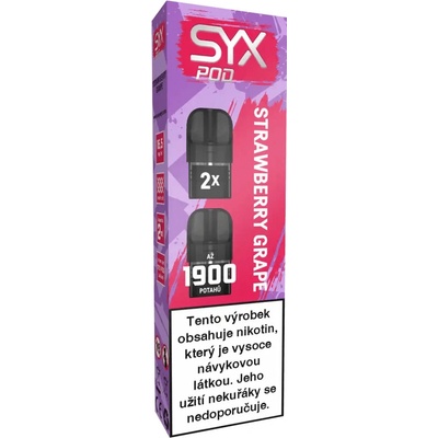 Syx Pod Strawberry Grape 16,5 mg 2x950 potáhnutí 1 ks – Zboží Dáma