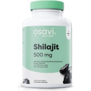 Osavi Shilajit 500 mg | 60: 1 Extract with 60+% Fulvic Acids [120 капсули]