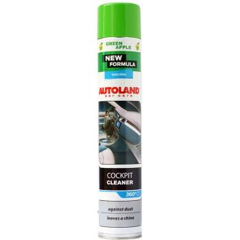 Image 1 of Autoland Аерозолен препарат за табло с аромат GREEN APPLE 750ml черен (118030699)