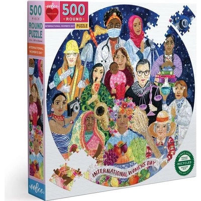 EEBOO Kulaté Mezinárodní den žen 500 dielov
