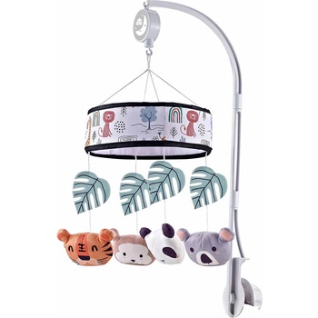 Chipolino Музикална въртележка за легло Chipolino - Тропик (MILR02301TRO)