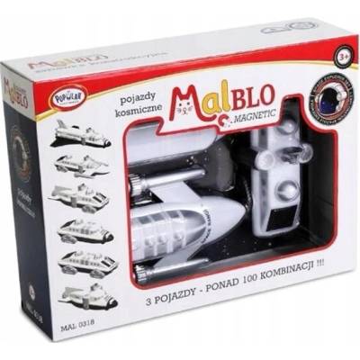 Malblo Magnetická vesmírná vozidla 3+