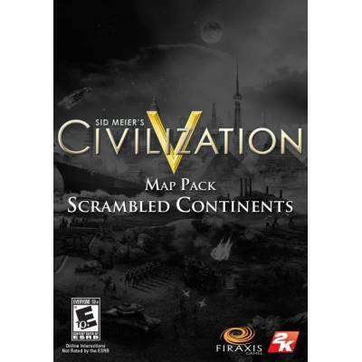 Sid Meier's Civilization V - Scrambled Continents Map Pack (DLC) Steam Key GLOBAL