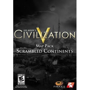 2K Games Sid Meier's Civilization V Scrambled Continents Map Pack DLC (PC)