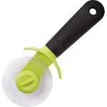 Trebonn Нож за пица Trebonn Willy 1523210, 22 см, Мека дръжка, Премахващо се острие, Черен/Жълт (WILLY 1523210)