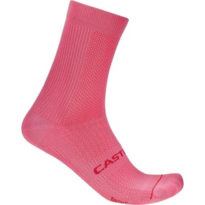 Castelli Дамски чорапи за колоездене Castelli Women's Espresso 2 12 Sock Cycling socks - Rosa Giro - размер 35-38 (EU) (207-1177-0411)