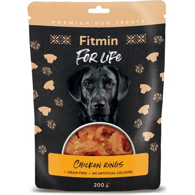 Dibaq Fitmin For Life Лакомство за кучета с пилешки месни кубчета 200 g