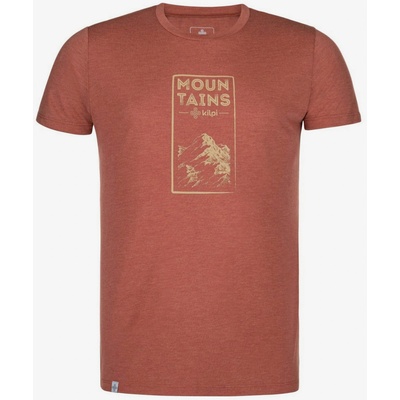 Kilpi Кафява мъжка спортна тениска Kilpi GAROVE Kilpi | Kafyav | МЪЖЕ | XS