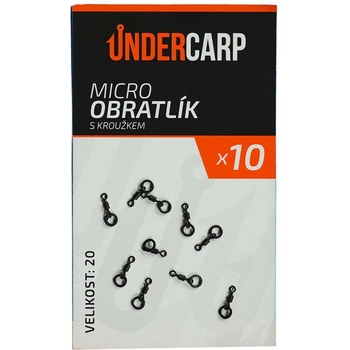 UnderCarp Obratlík s krúžkom Veľ. 20 10 ks