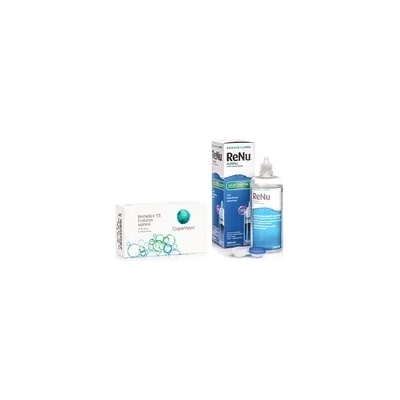 CooperVision Biomedics 55 Evolution CooperVision (6 лещи) + ReNu MultiPlus 360 ml с кутия