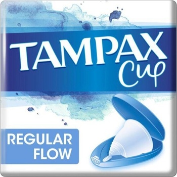 Tampax Menštruačný Kalíšok Regular Flow čirý 1 ks