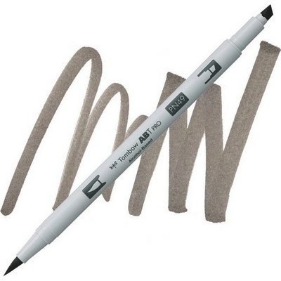 Lihová oboustranná fixa TOMBOW ABT PRO, Warm Grey 8 (N49)