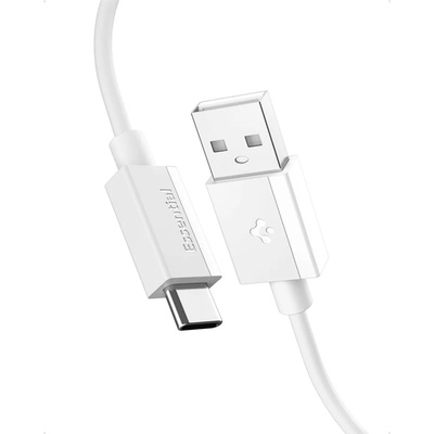 Spigen EB6020AC Essential USB-C кабел 60W 200 см бял (ACA08716)