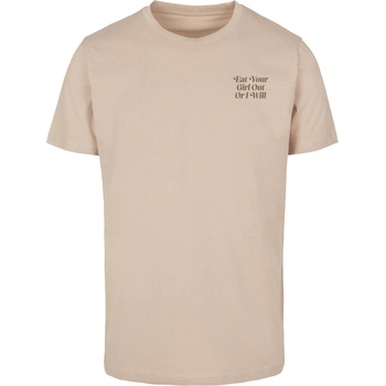 Mister Tee Тениска Eat Your Girl Out Tee sand XXLUB-MT3584-00208 - Тъмносив, размер L