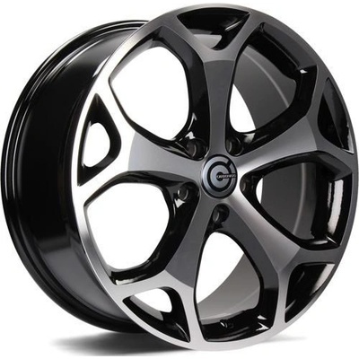 Carbonado Las Vegas 8x18 5x108 ET50 black front polished