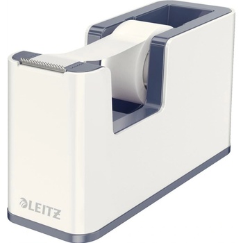 Leitz WOW Odvíječ pásky bílo-šedá / Na pásky do 19 mm x 33 m