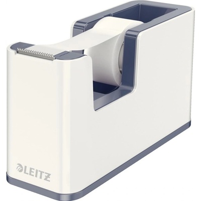 Leitz WOW Odvíječ pásky bílo-šedá / Na pásky do 19 mm x 33 m