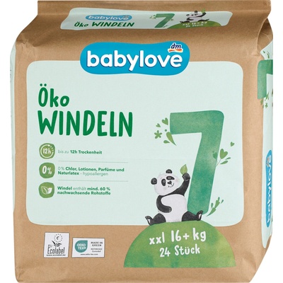 babylove pleny 7 XXL 24 ks