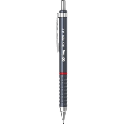 rOtring Tikky Retro 0, 7 mm, сив ситопечат NRR2202570 (NRR2202570)