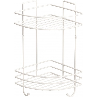 Metalife Етажерка за баня Metalife DB-716, 18х18х32.5 см, 2 нива, Бял (DB-716)