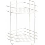 Metalife Етажерка за баня Metalife DB-716, 18х18х32.5 см, 2 нива, Бял (DB-716)