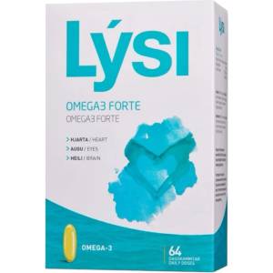 Lysi Omega-3 Forte [64 Гел капсули]