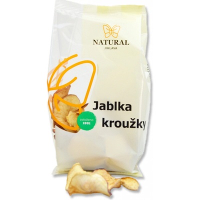 Natural Jihlava Jablká sušené krúžky 50 g