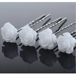 HARAHU Фиби за коса sr-24062 - Бяла kp24062