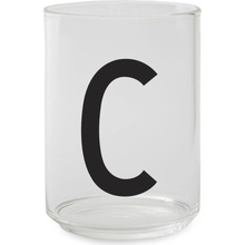 DESIGN LETTERS Sklenička s písmenem Letters C čirá barva sklo 350 ml