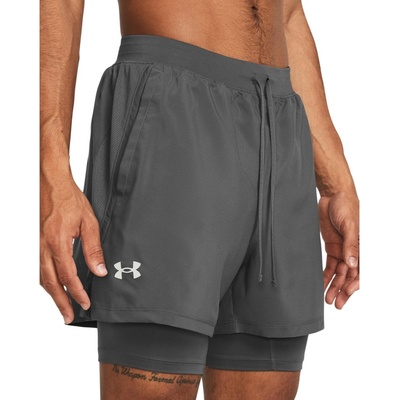 Under Armour LAUNCH 5 2-IN-1 Šedá