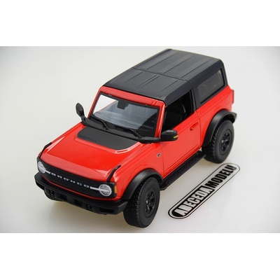 Maisto Bronco 2021 Ford Wildtrakčervená 1:18