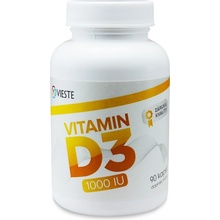 Vieste Vitamin D3 1000 IU 90 kapslí