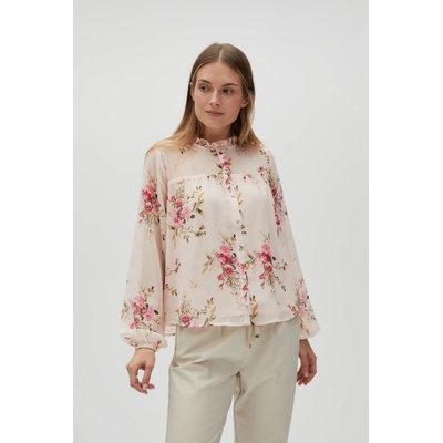 Moodo Дамска цветна блуза Moodo Moodo | Rozov | ЖЕНИ | M