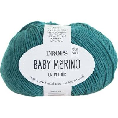 Příze DROPS Baby merino uni color 47 - severní moře