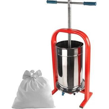 ELEFANT Преса за грозде Dionis Inox 16965, 25 L, двойна вана (16965)