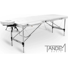 Tadem Basic ALU-2 Skládací masážní stůl bílá 195 x 70 cm 3,5 kg