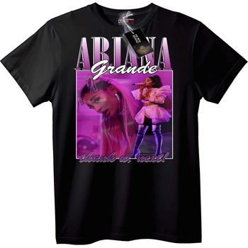 NOONEBRAND Тениска Ariana Grande Благодаря, следващ - 6XL, Black