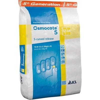 ICL Osmocote 5 12-14M 16-8-12+2,2MgO+Te 25 kg