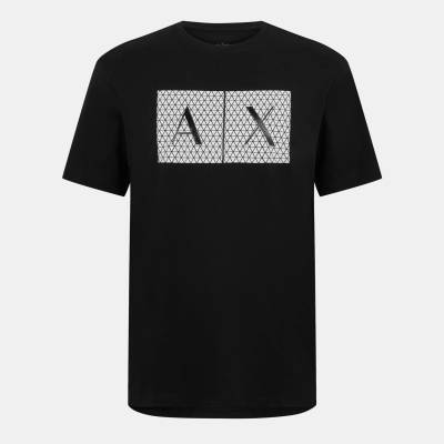 Armani Exchange Тениска Armani Exchange Men's T-Shirt - Black