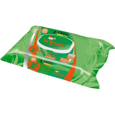 GILLS vlhčené ubrousky Aloe vera 40 ks