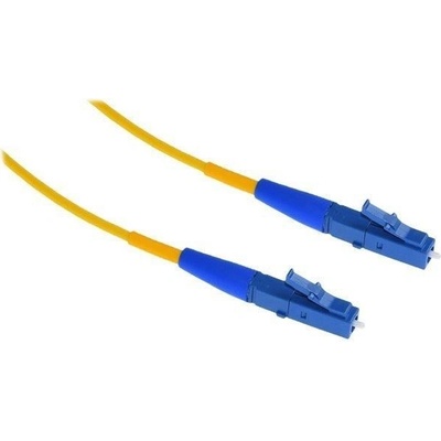 XtendLan FOP-LCLC-S-1-9-A1 simplexní patch, SM 9/125, OS2, LC(UPC)-LC(UPC), LS0H, 1m