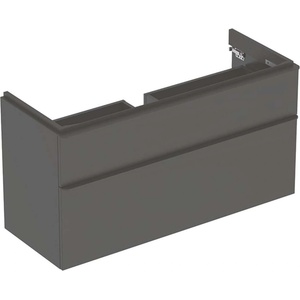 Geberit Smyle Square - Шкаф за мивка, 118x47x62 cm, 2 чекмеджета, лава 500.355. JK. 1 (500.355.JK.1)