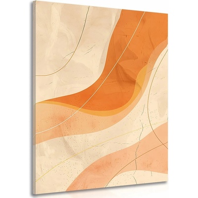 Obraz umělecké linie Peach Fuzz - 40x60
