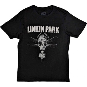 Linkin Park Gas Mask Тениска с къс ръкав Black S (LPTS19MB01)