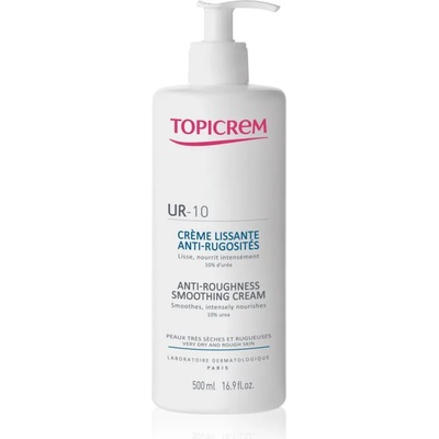 Topicrem UR-10 Anti-Roughness Smoothing Cream крем за тяло за много суха кожа 500ml