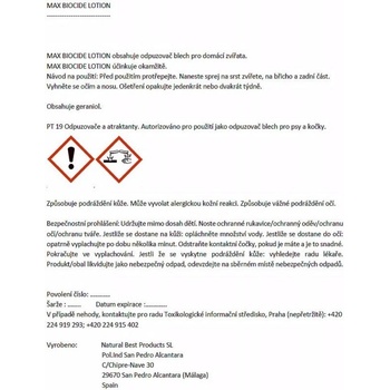 Herba Max Lotion antiparazitní sprej 200 ml