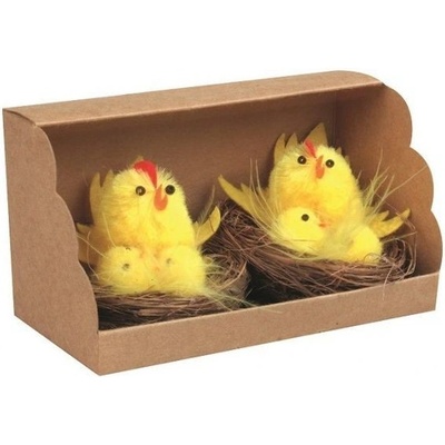 Slepička s kuřátky, 2ks – Zboží Dáma