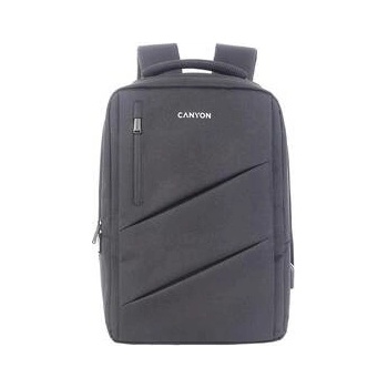 Canyon BPE-5, batoh pre 15,6´´ notebook, 22l, vodeodolný, 7 vreciek, USB-A nabíjací port, šedý CNS-BPE5GY1