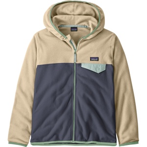 Patagonia Детско поларено яке Patagonia Kid's Micro D Snap-T Jacket Fleece jacket - Smolder Blue (703-4106-1914)