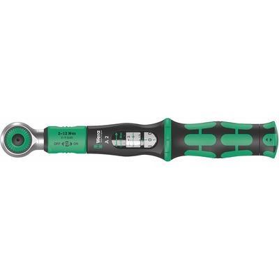 WERA Momentové klíče safe-torque 2-12nm 1/4" úchyt bitů wera